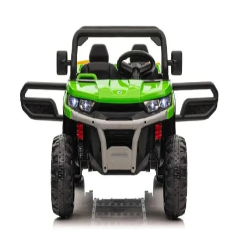 24V Polaris Ranger Style ATV6 Riding Toy for Kids (GREEN)