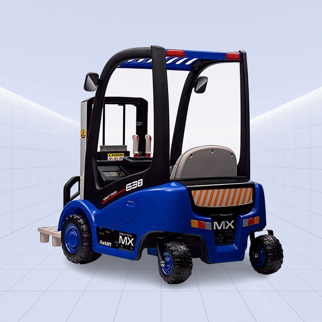 "LiftPro: The Ultimate Ride-On Forklift Adventure for Kids" 12V (BLUE)